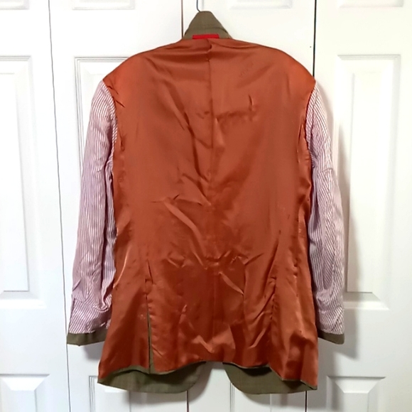 Isaia Napoli Bespoke 3 Button Sports Coat - Picture 9 of 11